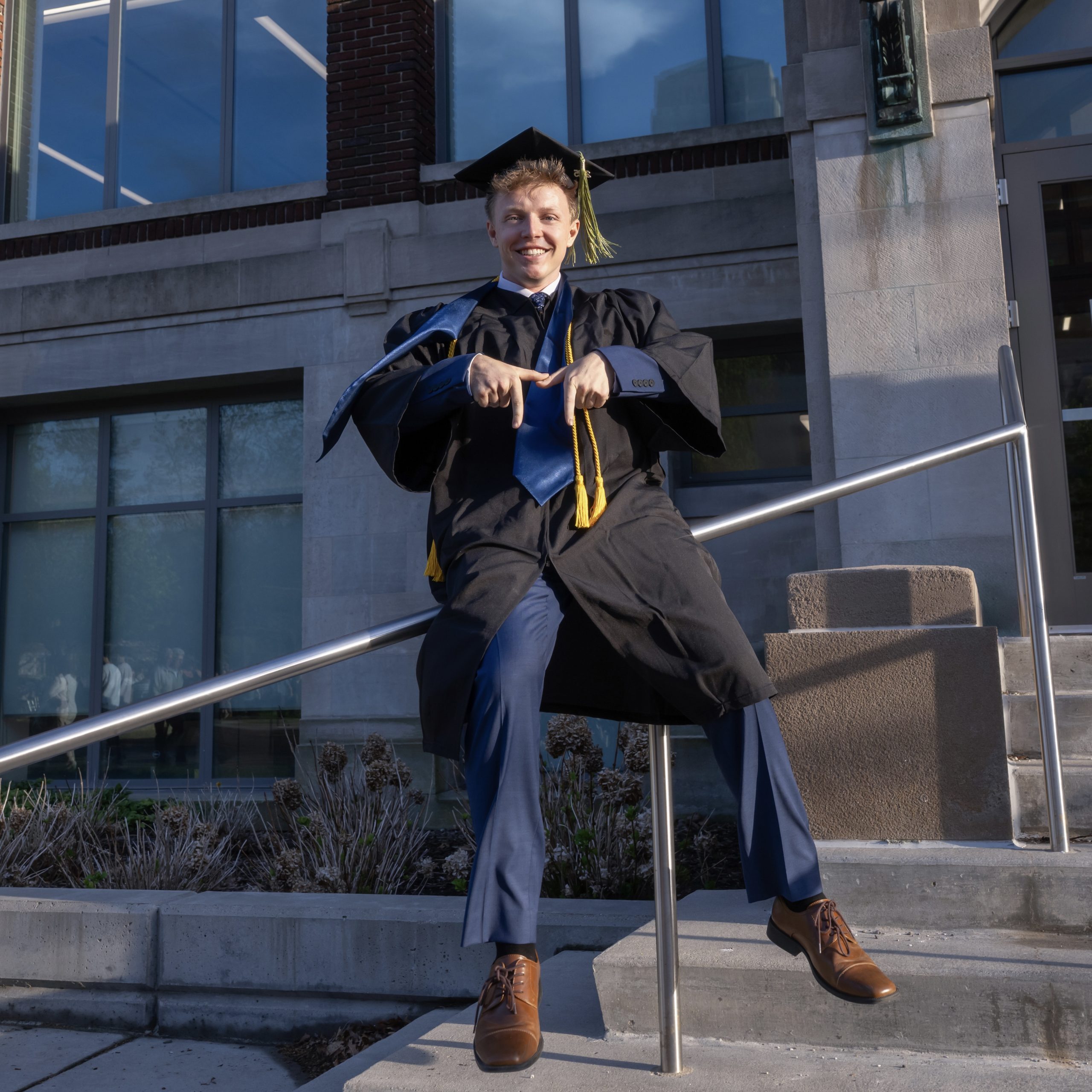 Jacob Graduating University of Michigan